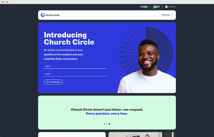 Church Circle website - Pro Church Media - Community, Resources & Inspiration for Creatives in the Local Church